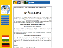 Tablet Screenshot of erben.in.ungarn.be